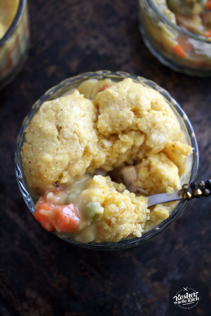 Matzo Ball Crusted Chicken Pot Pie