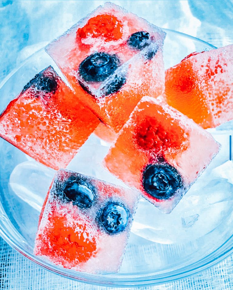 Sangria Ice Cubes - Kosher In The Kitch!